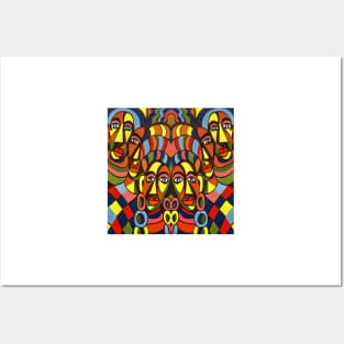 African Colors Posters and Art